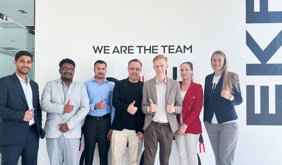 EKF keeps on growing: a new office and a logistics hub in Dubai
